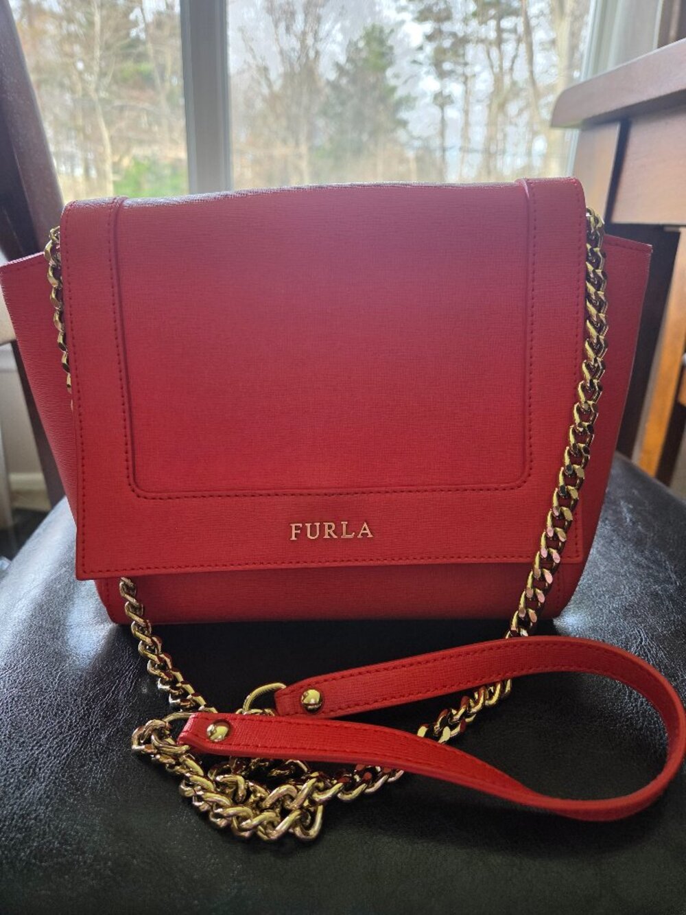 Furla flap bag